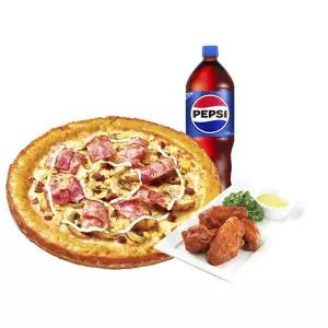 (미스터피자) 포테이토골드M+핫윙4+콜라1.25L