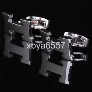  cufflinks 프렌치 셔츠 정장 핀 호환 지원 소매 H 커프스 단추 선물