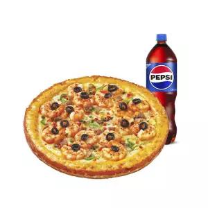 (미스터피자) 쉬림프골드L+콜라1.25L