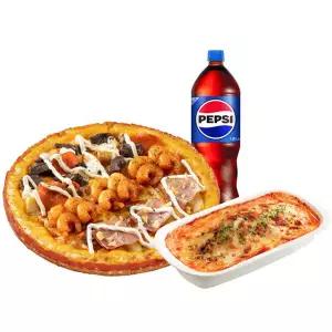 (미스터피자) 미스터트리오M+오븐스파게티+콜라1.25L
