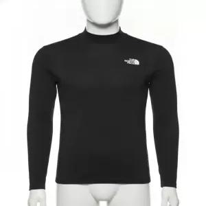 노스페이스 NT7XR00A 아이스 페이스 터틀넥 긴팔 티셔츠 BLACK