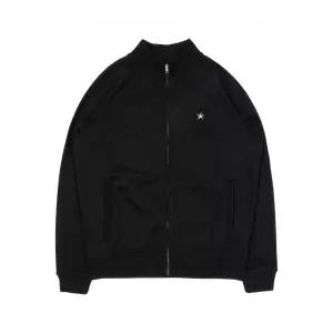브랜드정품 THE COLDEST MOMENT TCM mini logo jersey zip-up (black) 162803