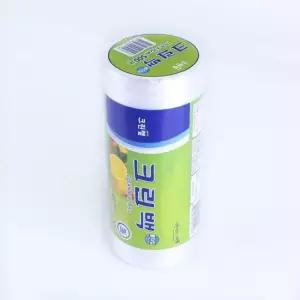 슈마켓 크린롤백 17x25x500)미니 업소용 주방용 포장 종이호일 위생비닐 이중지퍼백