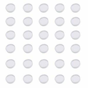 지아유이 직경 9.5MM 트럼펫 실리콘 패드 수리 부품 수도 키 스핏 트롬본 밸브 30개