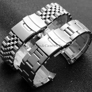 Duro MDV107 시계 호환용 호환용  밴드 호환  스테인레스 스틸 교체 용 Casio 22mm 다이빙 금속