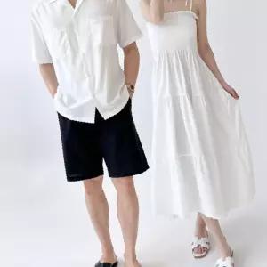 GSS SH300-DR100 남자 여자 커플비치웨어 휴양지룩 바캉스룩 해변룩 신혼여행 시밀러룩 커플룩