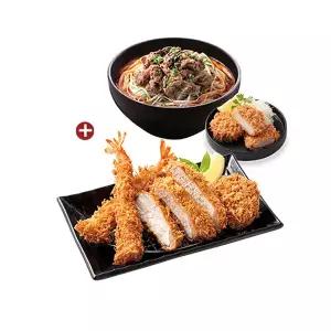 (사보텐) 카라이 우동 세트 + 사보텐 스페셜 세트