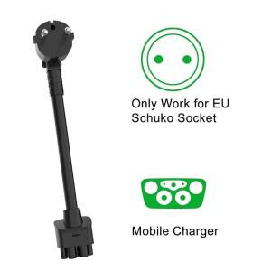 A65X-EU 슈코 어댑터 테슬라 모델 S 3 X Y 2세대용 유니버설 모바일 커넥터 16A UMC EU 플러그