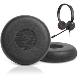 자브라 에볼루션 65 40 30 20 헤드폰용 이어 패드 교체 65UC / MS 40UC 40MS 30US 30II 20SE UC MS용 GVOEARS 커버 쿠션 교체