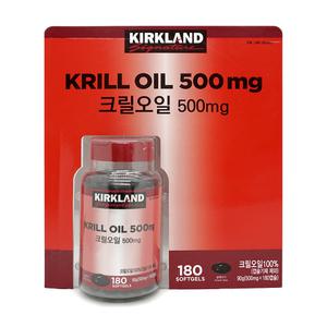 커클랜드 Kirkland Krill Oil 500mgx180캡슐 코스트코 크릴오일