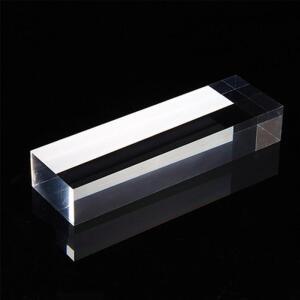 사각 투명 아크릴 판 10X3cm 20T