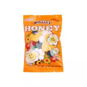 [토박스](타임스퀘어점패션관) 위글위글 풀림방지 실리콘 참 Honeybee SET WGACDNTMCS13