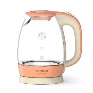 키친아트 데이지 유리 무전 주전자 1.7L 커피 티 전기포트
