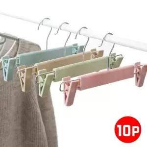 [텐바이텐]파스텔 집게 옷걸이_고급형(10P)