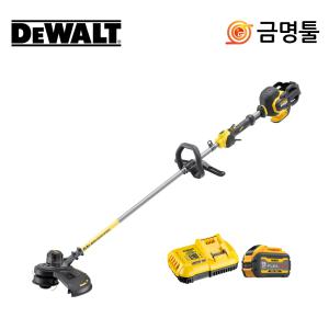 디월트 DCM571X1 충전예초기 60V 3.0AH 2단 속도조절 줄날 삼도날 장착 벌초 잔디깍기