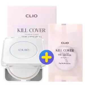 CLIO 클리오 킬커버 파운웨어 쿠션 디오리지널 기획세트 (본품15g+리필15g)