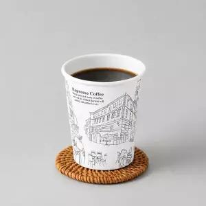 종이컵 300ml(10온스) 카페풍경 1000개입 1박스