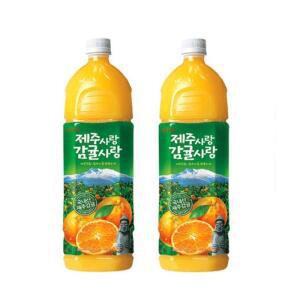 롯데 제주감귤 주스 1.5L 6개입 /s
