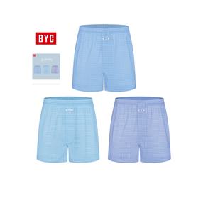 BYC모시3매입박서 쿨트렁크팬티 까실까실ECF3053