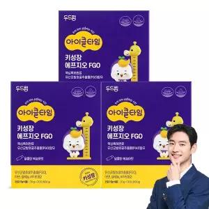 [두드림]아이클타임 키성장 에프지오 FGO x 3박스(3개월) 유산균발효굴추출물 아연 셀레늄 비타민B2