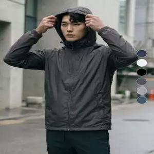 [시즌오프] 윈드프리 남성 후드 탈부착 기능성 경량 바람막이 자켓(M5SJ05)