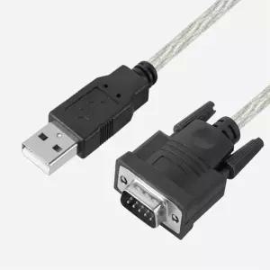 2.0 USB시리얼 to RS232C 9핀 케이블 컨버터 변환 포트 젠더 바코드 스캐너 포스기 영수증 프린터 설치호환