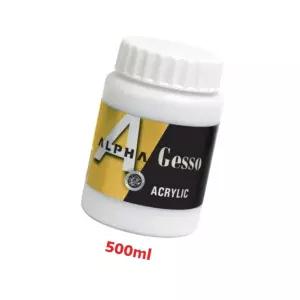 알파 젯소 500ML 아크릴프라이머 아크릴화재료 아크릴젯소