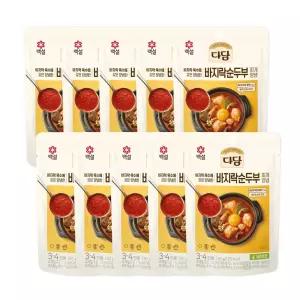 CJ 다담 순두부찌개양념 130g x10개