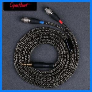 OPENHEART 16 코어 헤드폰 케이블 Dan Clark Audio Aeon Alpha Expanse Ether Stealth XLR 4.4mm 2m 3m 업