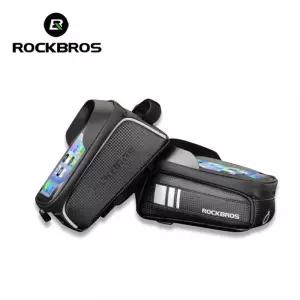 ROCKBROS 락브로스 방수터치프론트백 017-2BK/가벼운/가방/수납/접이식/다용도/방수/케이스/스마트폰/경량