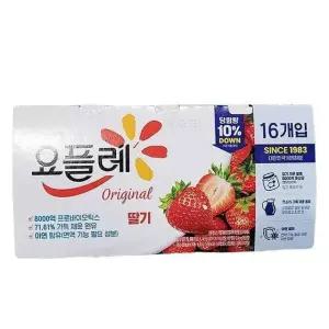 [에이알비티] 빙그레 요플레 딸기 85g x 16입 64977ice2