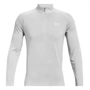 (매장)언더아머 언더아머 UNDERARMOUR Tech 집 긴팔 남성 트레이닝복 반집업 상의 1328495-014 249686 2200