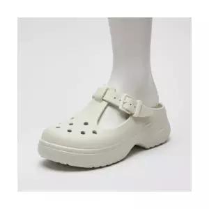 크록스 CROCS 클래식 메리제인 클로그 - 린넨 210581-0HZ 287837