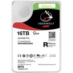 씨게이트 아이언울프 프로용 HDD 내부 7200RPM 3.5 인치 ST16000NE000 16TB
