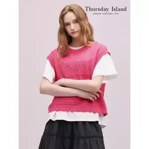 [써스데이아일랜드][Thursday Island] 스카시 블록 베스트(T244MVT237W)