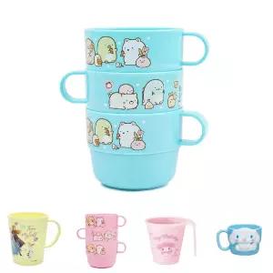 산엑스 스밋코구라시 손잡이 3P컵 250ml(물컵세트)/유아/아기/카페/캠핑/차박/음료/차량용/휴대용/어린이용