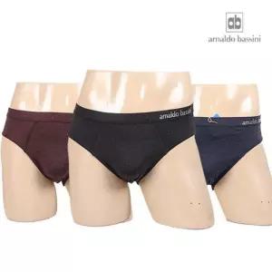[365 바이]아날도바시니 남성 쿨아이스 삼각팬티 3종세트 속옷 (5688698B)