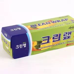 크린랩 15cmx30m 랩 필름 일회용 기 음식 보관 수납 용기 주방용품 정리 함 밀폐