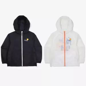 [휠라] 키즈 솔리드 경량 홑겹 여름 후드 자켓 FK2JKF2101X