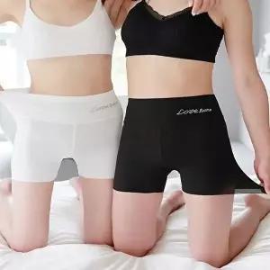 헴라인속바지 여성 3컬러 하이웨스트 쿨링 골지 3부 치마 속바지