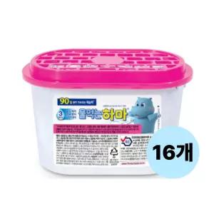 물먹는하마 옷장용 제습제 300g, 16개