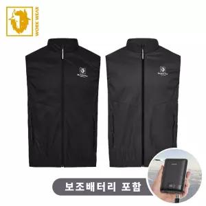 블랙야크 조끼 S-에어베스트2 배터리포함 선풍기 조끼