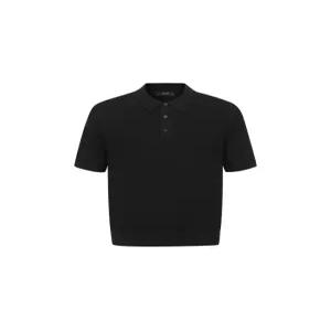 앤드지 남성 골조직 카라넥 니트_BZF2ET1105BK