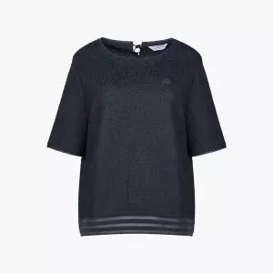 [크로커다일레이디] 크로커다일레이디 인견 자수 와펜 블라우스 CLFMBL506 [P003828269]