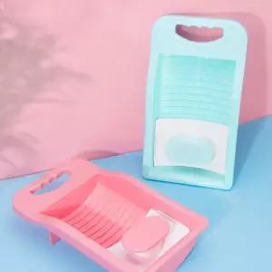 옆집샵 콤팩트 세탁판 아기옷 속옷 전용 미니 애벌 세탁 빨래판