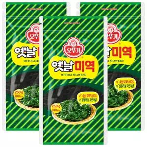 오뚜기 옛날 미역 250g x 3개 / 건미역 해조류