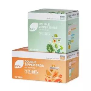[코스트코] 코스트코 이지엔 더블지퍼백 중형 400매 + 대형 210매