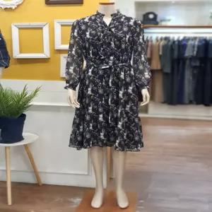 BCBG  엔틱 플라워 원피스 B4C7O601