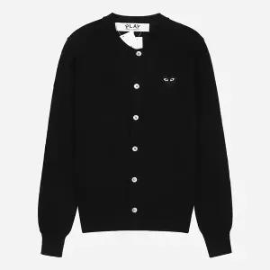 [꼼데가르송]5S AX N023 051 1 블랙 하트 니트 가디건 블랙