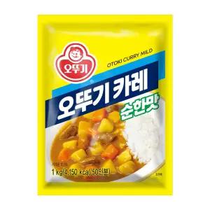 대용량 업소용 오뚜기 오뚜기카레 순한맛, 1kg, 1개